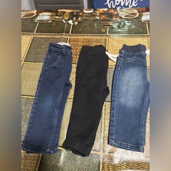 cat&jack / garanimles Other - Cat&jack and garanimales Kids Jeans - Classic Blue and Black Trio size 18M